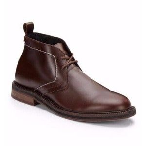 NEW SAKS FIFTH AVENUE RED Seth Brown Chukka Ankle Boots - $225.00!
